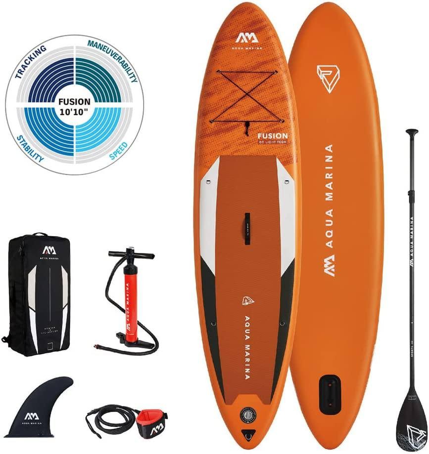 Aqua Marina Stand Up Paddle Board - FUSION 10’10” - Inflatable SUP Package