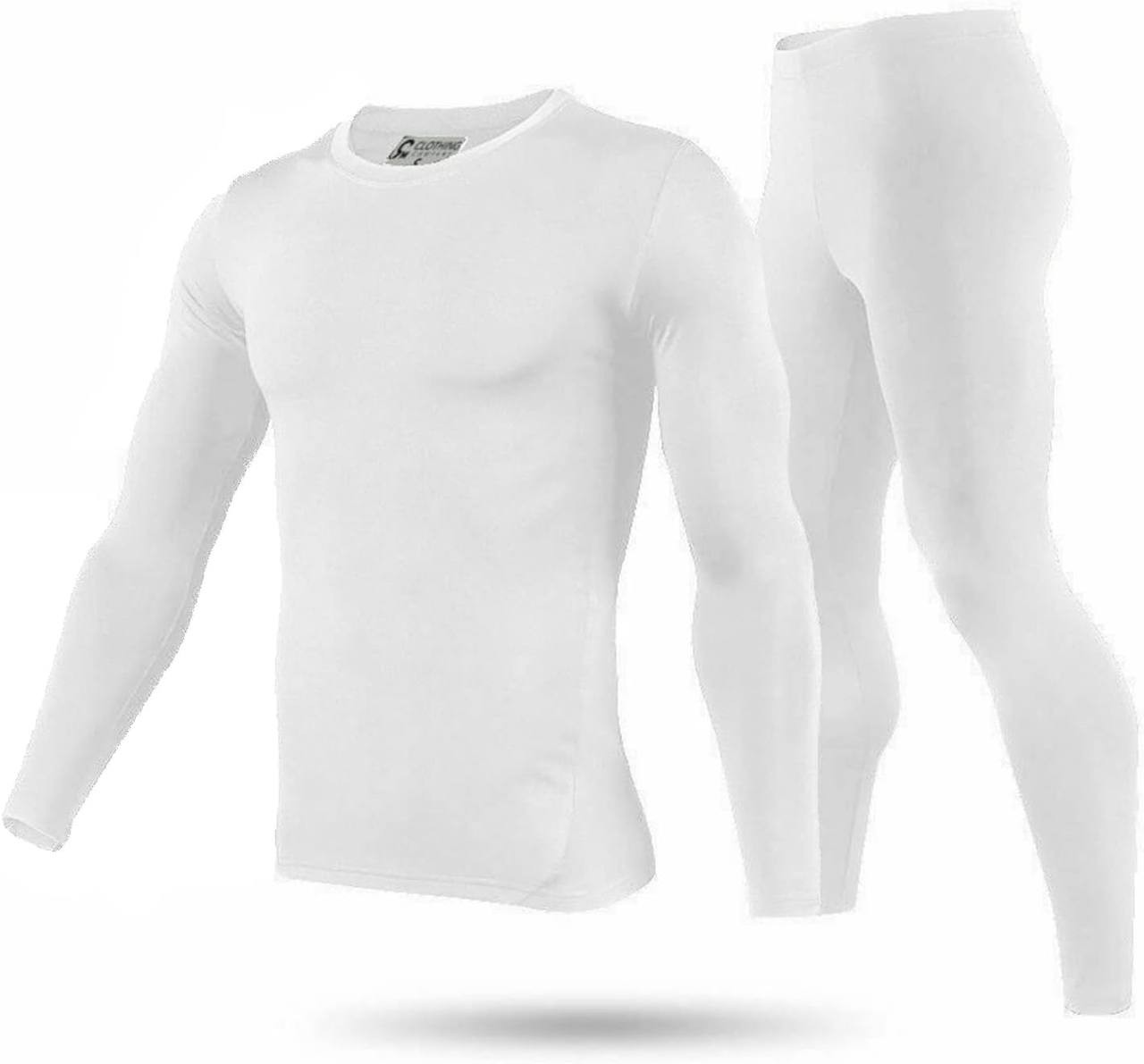 9M Men's Ultra Soft Thermal Underwear Base Layer Long Johns Set with Fleece Lined