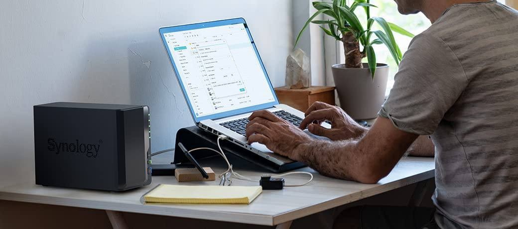 Synology 2 bay NAS DiskStation DS220+ (Diskless),Black