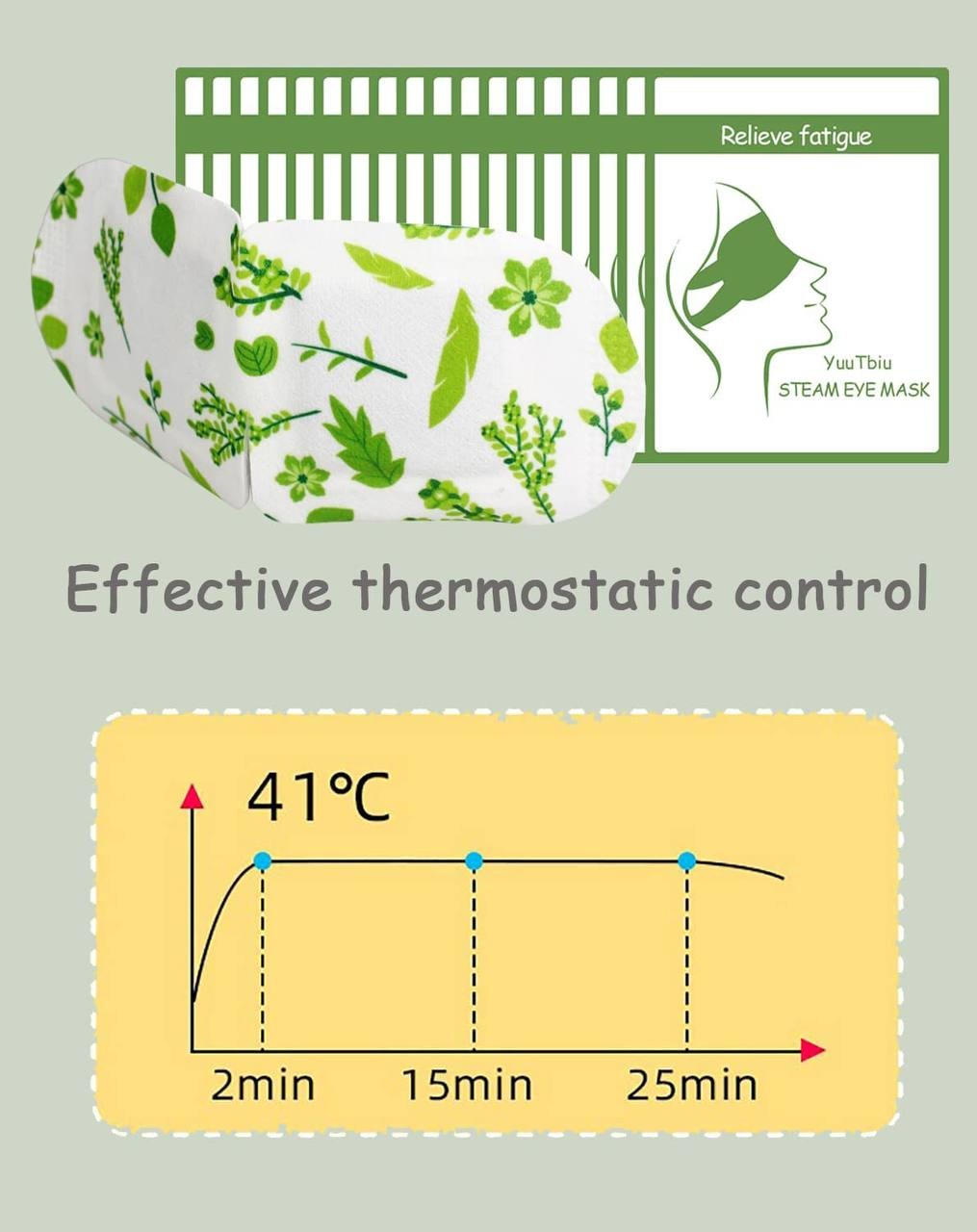 Steam Eye Mask for Dry Eyes, Warming Compress Eye SPA for Sleeping, Heated Eye Mask Relief Stress Eye Fatigue, Disposable Health Care Gifts, 9 Packs